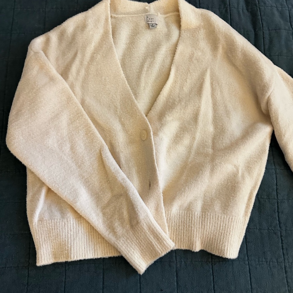 a new day Cream Women's Cardigan